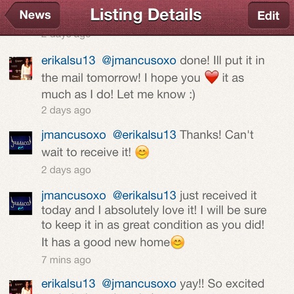 Recent feedback