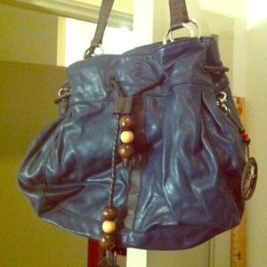 Navy Freebird tote