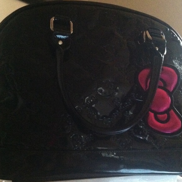 Hello kitty embossed bag