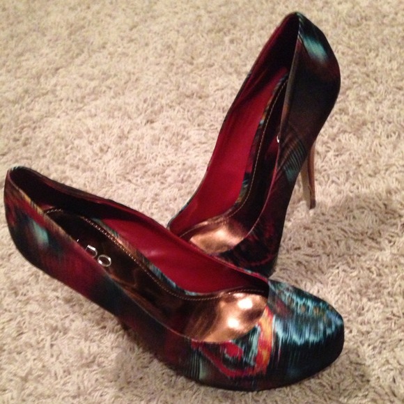 Multi Colored High Heels