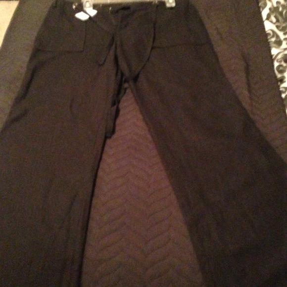 Black Drawstring Pants ...
