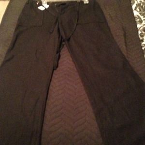 Black Drawstring Pants ...