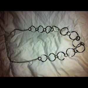 Silver plated necklace