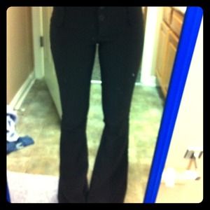 Dark brown dress pants