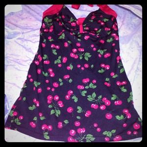 Pin up girl couture swimsuit