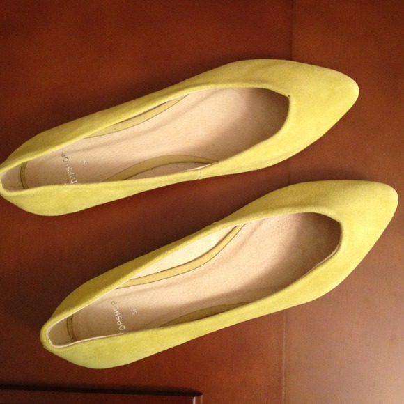 Topshop Milly suede electronic  flat