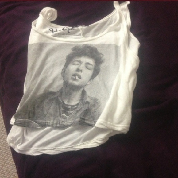 Bob Dylan Crop Top