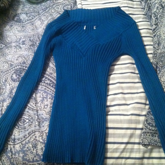 Dark aqua/teal sweater