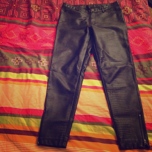 Leather pants