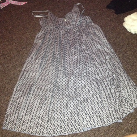 Geometric print dress