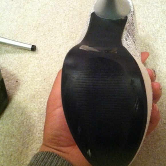 Sequin high heels...party shoes!! Deb - Picture 3 of 4