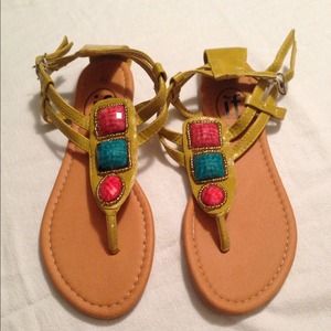 Jeweled Sandals