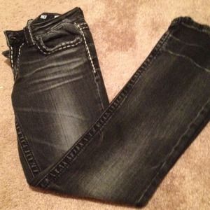 Black boot cut miss me jeans size 28Regular