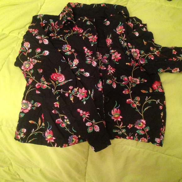 Flowery Johnny Was brand blazer *REDUCED*