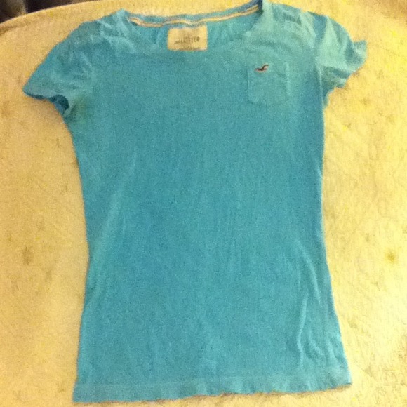 Baby blue pocket tee - Picture 1 of 3