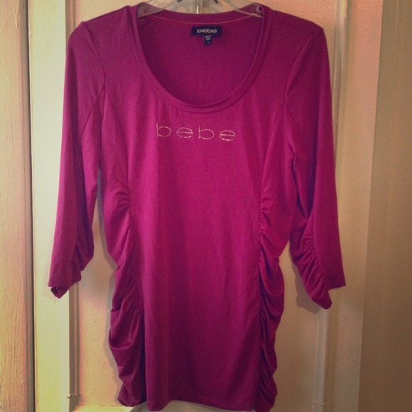 Authentic bebe top nwout tag