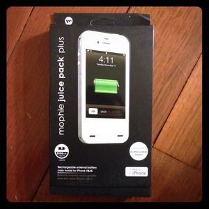 NEW UNUSED Extended Battery Case for iPhone 4 & 4S