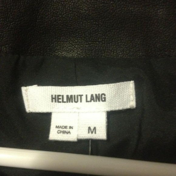💢💢💢SOLD💢💢👏Helmut Lang leather jacket - Picture 4 of 4