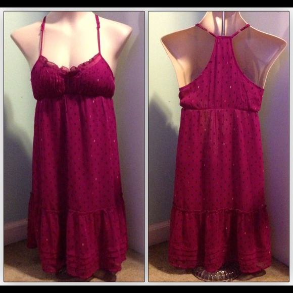 Cute Racer-Back Spring/Summer Dress