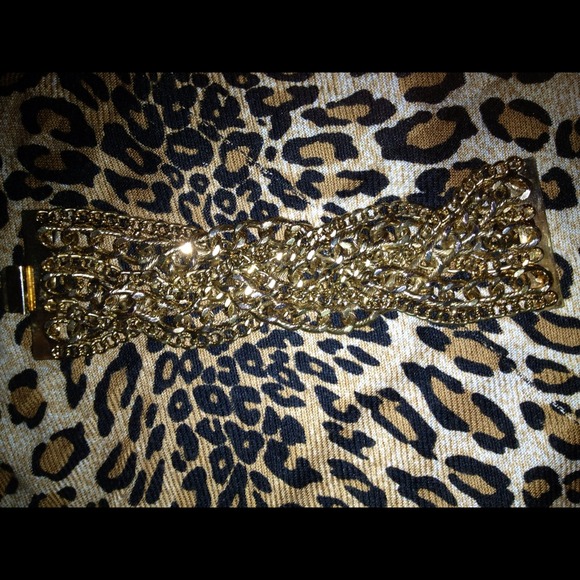 gold chain bracelet heavy quality