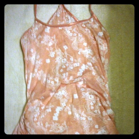 Sheer tank top