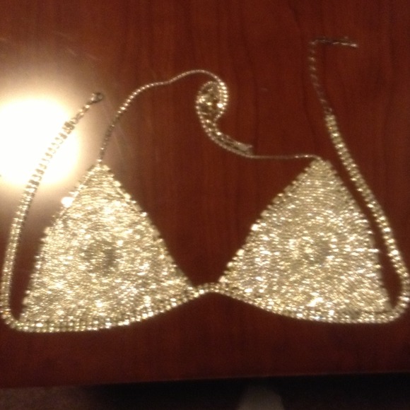 Diamanté Bra made of Swarovski Crystals