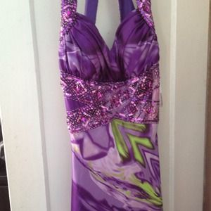 Floor length prom dress!