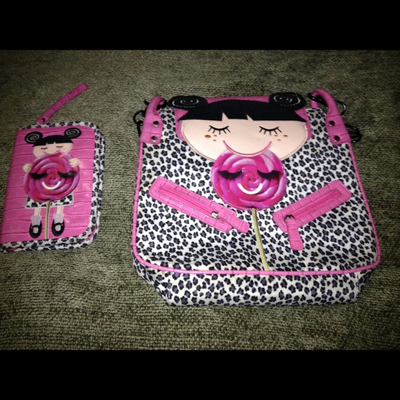 Cute lollipop purse and wallet