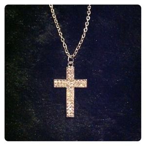 Silver Cross Necklace