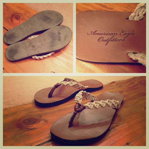 {SOLD} American Eagle Lace Sandals