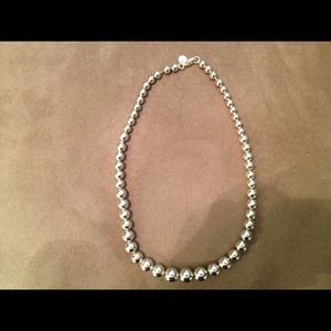 Authentic Tiffany bead necklace