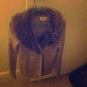 Forever 21 Sweater with fur.