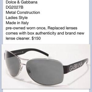 Dolce & Gabanna Sunglasses