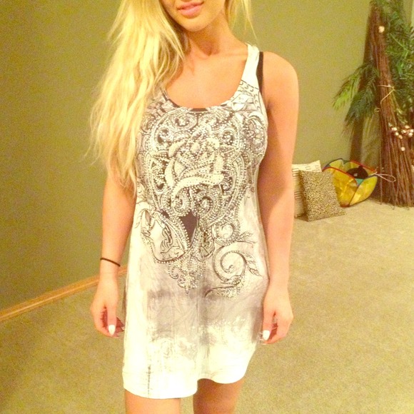 Rhinestone dress