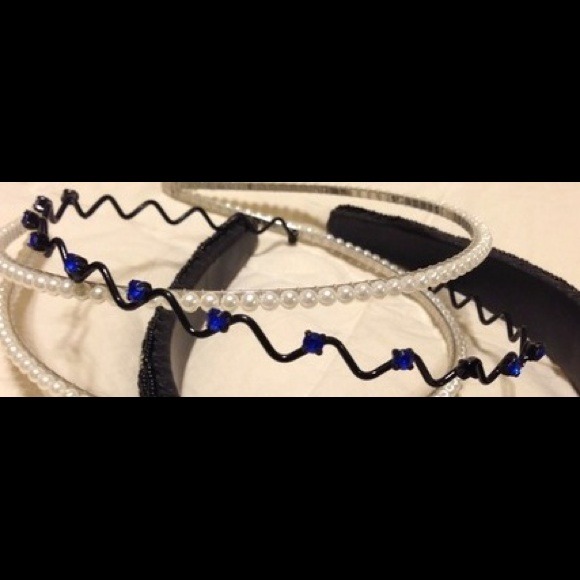 Black & blue headband bundled - Picture 2 of 2