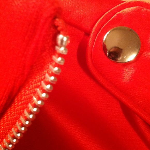 Red Cropped Jacket - Picture 4 of 4