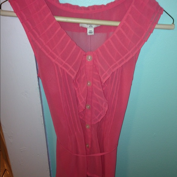 Banana republic blouse pink size 0
