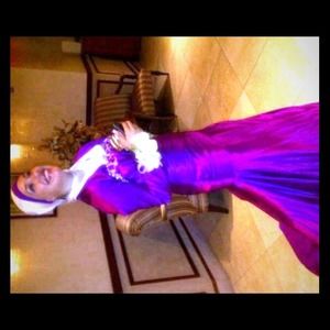Night Moves, Purple Sweetheart Mermaid Prom Dress!