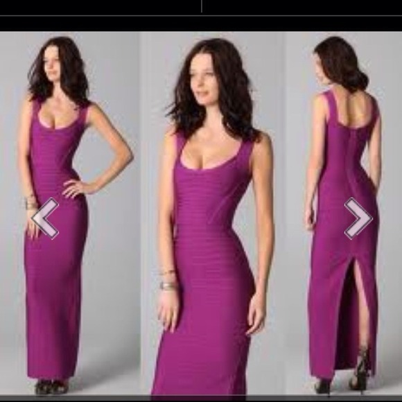 Herve leger gown.Wore it once on red carpet. - Picture 1 of 1