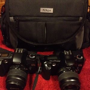 I have 2 Film camera with bag great condition,