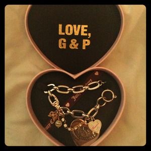 Juicy couture charm bracelet (reduced)