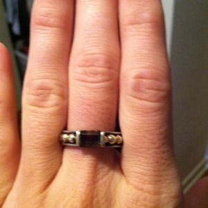 Lagos caviar smokey quartz ring xxxx flash sale xx