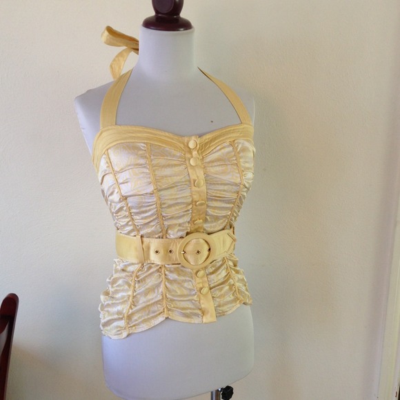 Silk Bebe halter top - Picture 1 of 4
