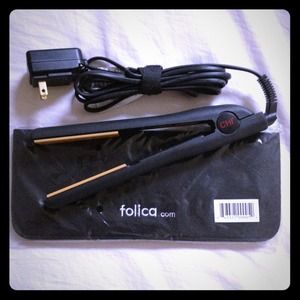 Chi flat iron + new carrying case