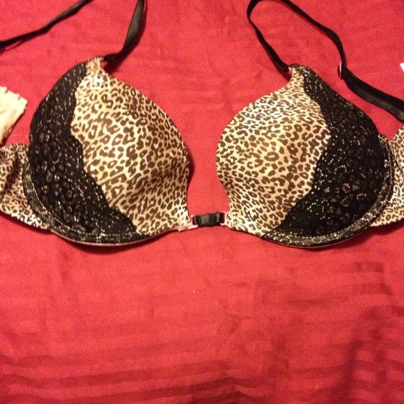Animal print bra
