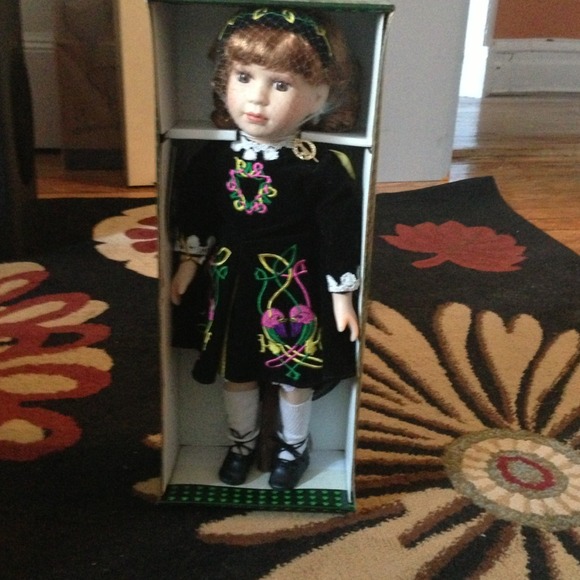 Irish step dancer doll
