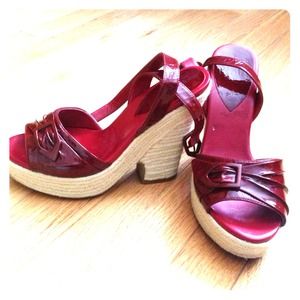 Paolo Red Sandals