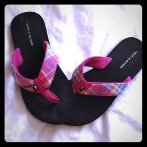 Tommy Hilfiger flip flops