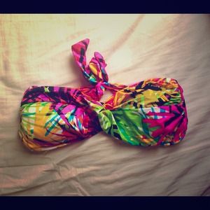 Jungle Bikini Top, blue tank top, dress w/ belt!