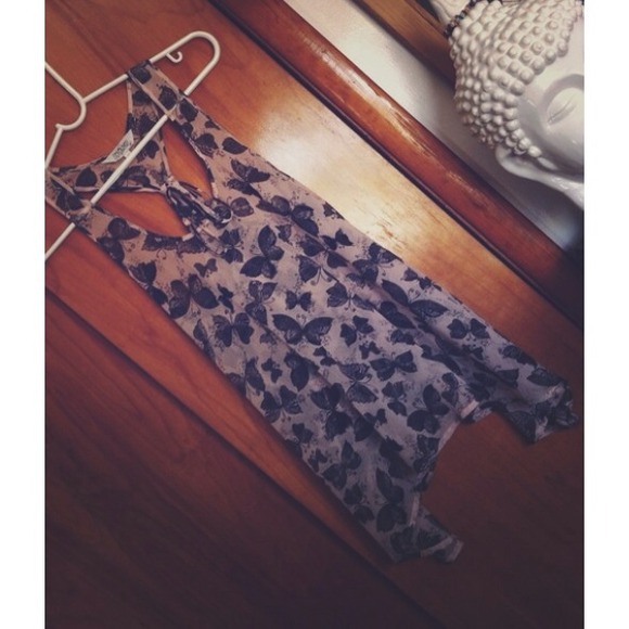 SOLD🔷reduced // sheer butterflies.